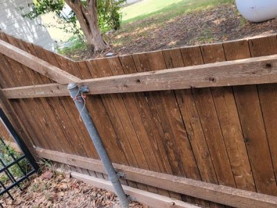 Wood Fence Installation